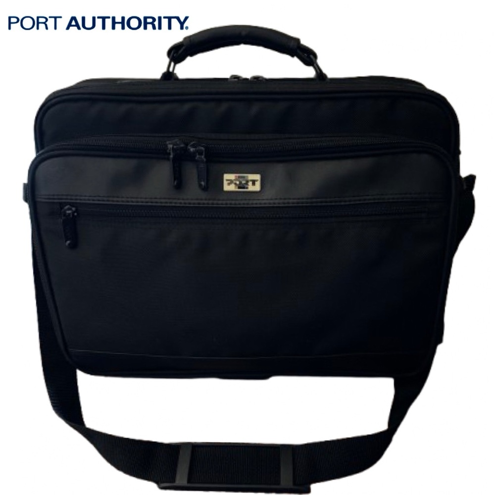 NEW Port Authority Commuter Executive Laptop Bag, Black